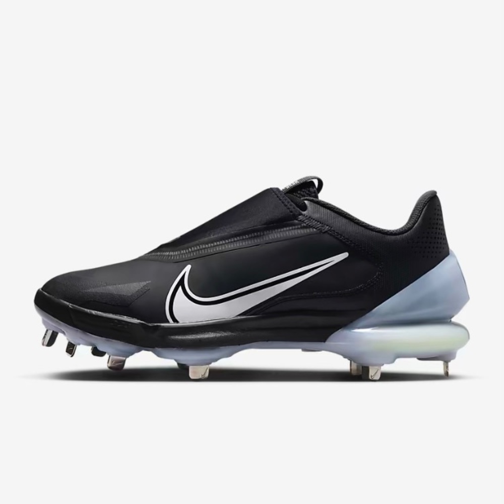 Nike Mens Force Zoom Trout 8 Pro Metal Baseball Cleats Black CZ5915-010